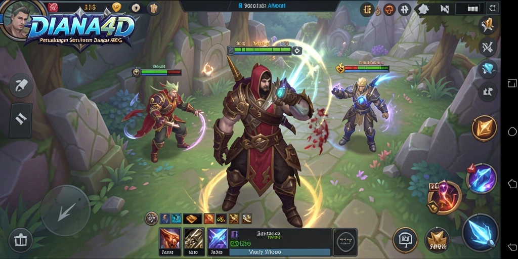 Tampilan menarik dari gameplay seru DIANA4D.