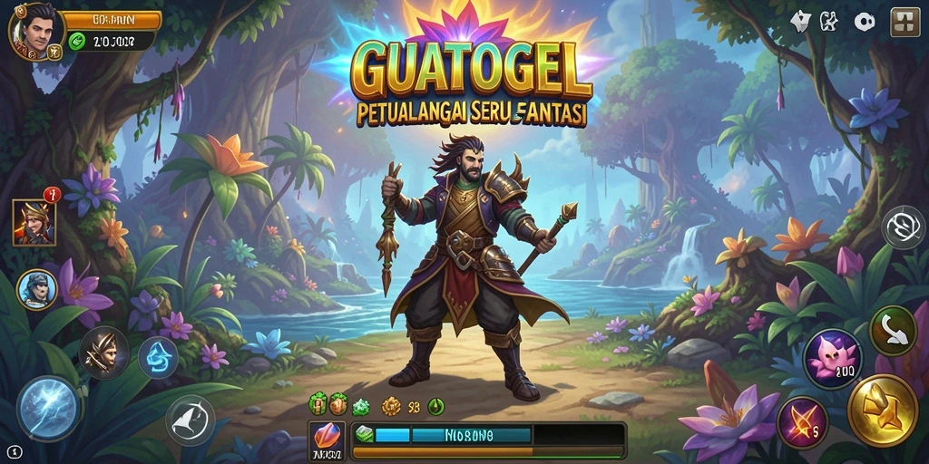 Tangkapan layar dari gameplay GUATOGEL yang memukau dan penuh aksi.