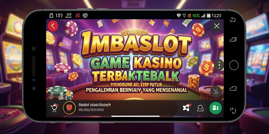 Tampilan gameplay IMBASLOT yang mendebarkan dan berwarna-warni.