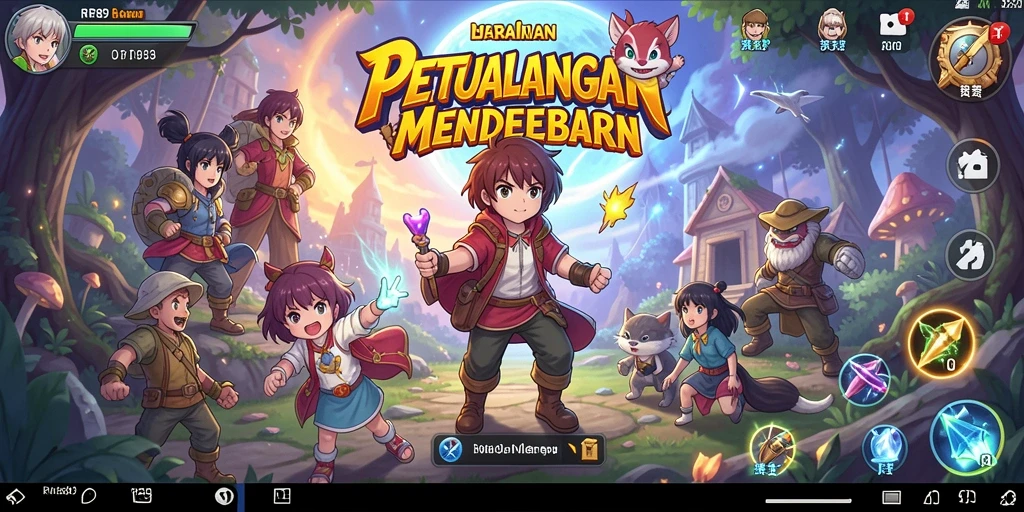 Tampilan gameplay yang memukau dalam RR89 dengan aksi seru.