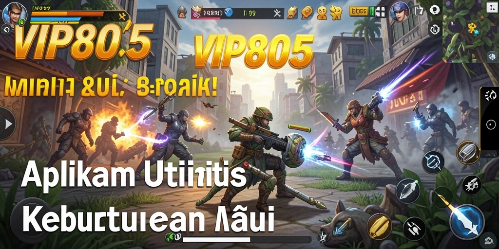 Tampilan antarmuka VIP805 yang intuitif dan user-friendly.